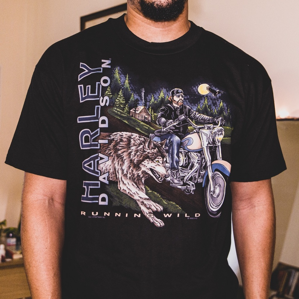 Harley Davidson’s “Running Wild” Dayton, FL Tee XL